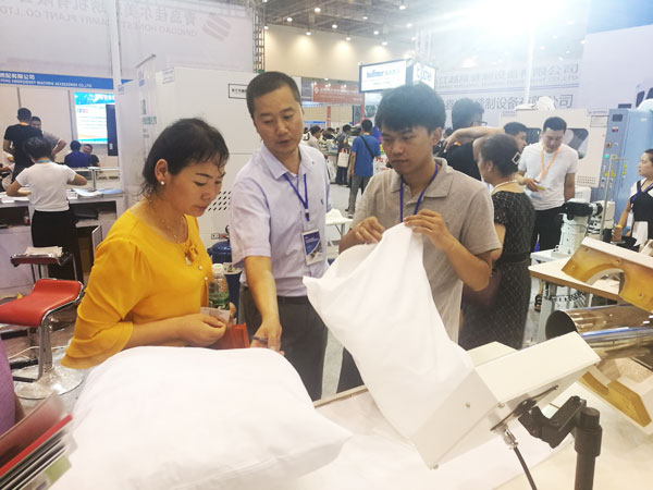 Bealead Attend Qingdao Exhibition, New Filling Products of Home Textile Series are Popular