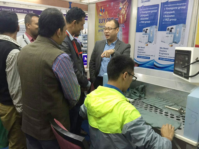 Thinking positively of the development situation Bangladesh users have hot comments for Bealead Down-filling machine