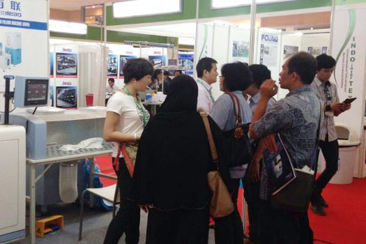 2014 Bealead Down Filling Machine World Tour Exhibition in Vietnam and Indonesia