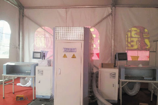 Bealead Down-filling Machine Exhibited on the 3rd China Household Sewing Machinery Exposition