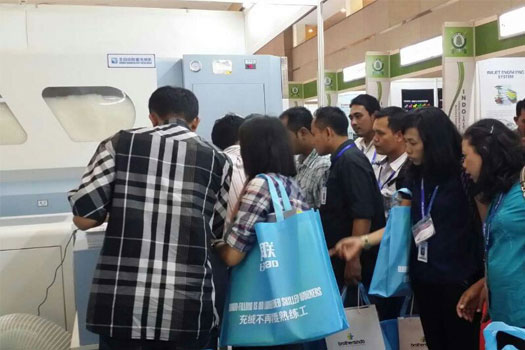 2014 Bealead Down Filling Machine World Tour Exhibition in Vietnam and Indonesia